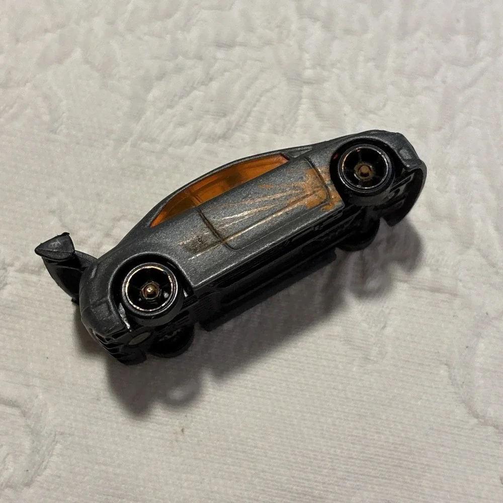 2009 Hot Wheels Honda Civic Si Gray Modified Rides #6/10 #162/190 Loose